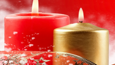 Christmas candles